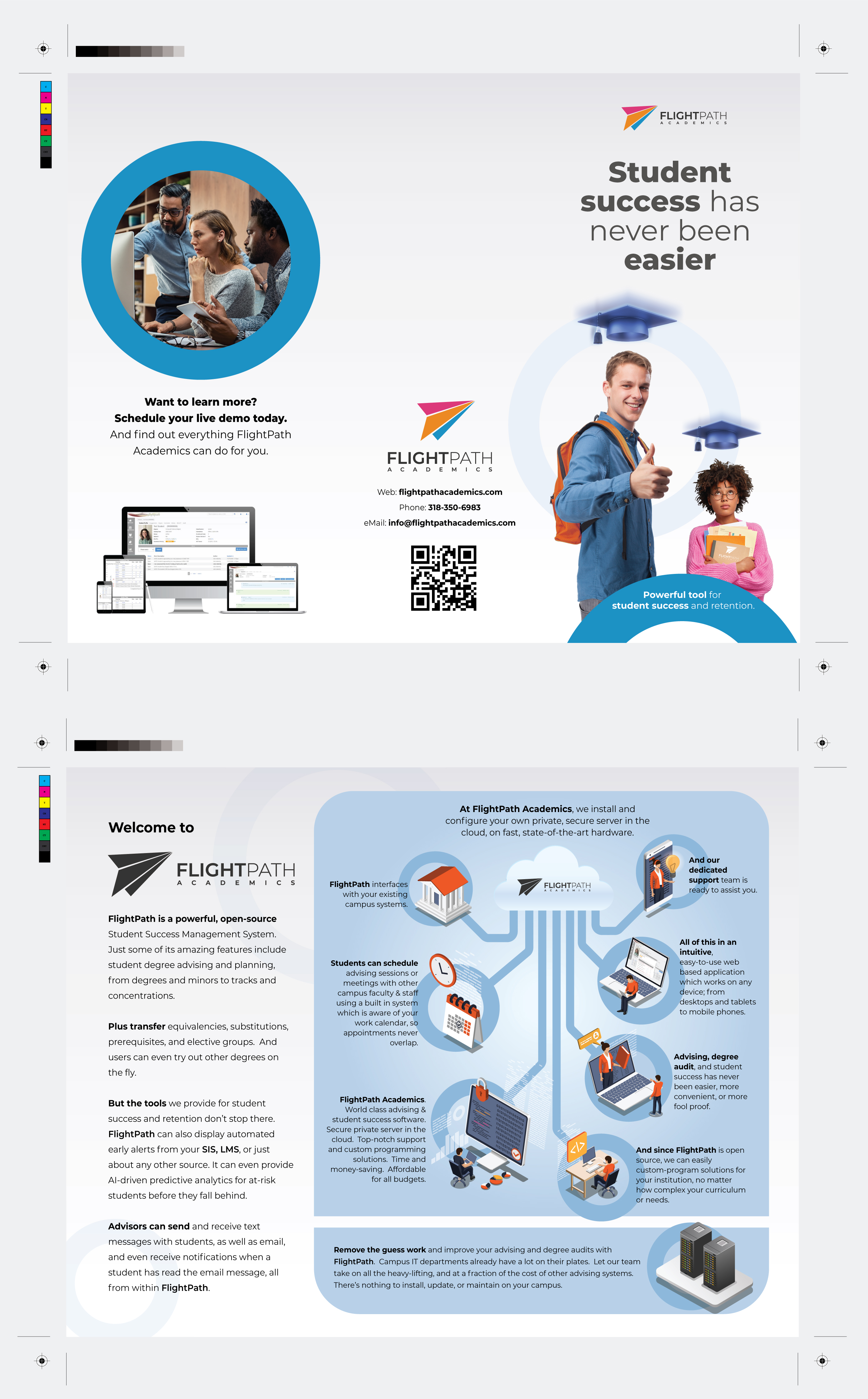 Diseño de Brochure por Henry Douglas Cruz para Peacock Software, LLC | Diseño #27236622