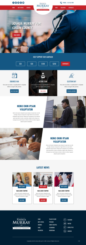 Web Design by pb for this project | Design: #27214007