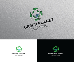 GREEN PLANET MOWING | Logo-Design von Iris 3