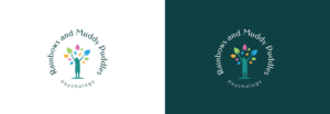 Rainbows and Muddy Puddles (word Psychology on end optional) | Logo Design by lnb...