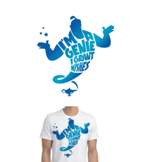 I'm A Genie | T-shirt Design by Suprakash 3