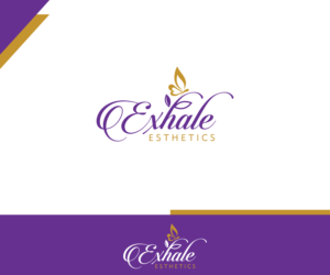 Exhale Esthetics (Can be initials or full name) | Logo Design by ecorokerz