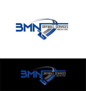 Logo Design by Suprakash 3 for BMN Drywall Services | Design: #27244106