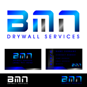 Logo Design by Jordan Lorenzo for BMN Drywall Services | Design: #27215128
