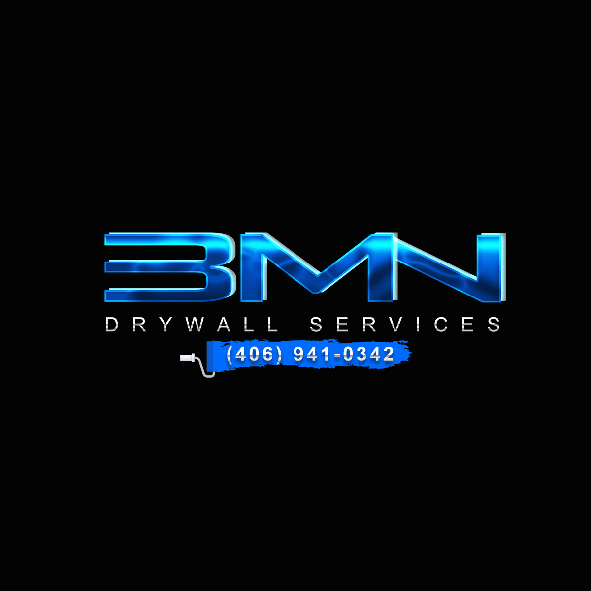 Logo Design by NatPearlDesigns for BMN Drywall Services | Design #27239799