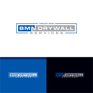 Logo Design by ghillvan for BMN Drywall Services | Design #27244630