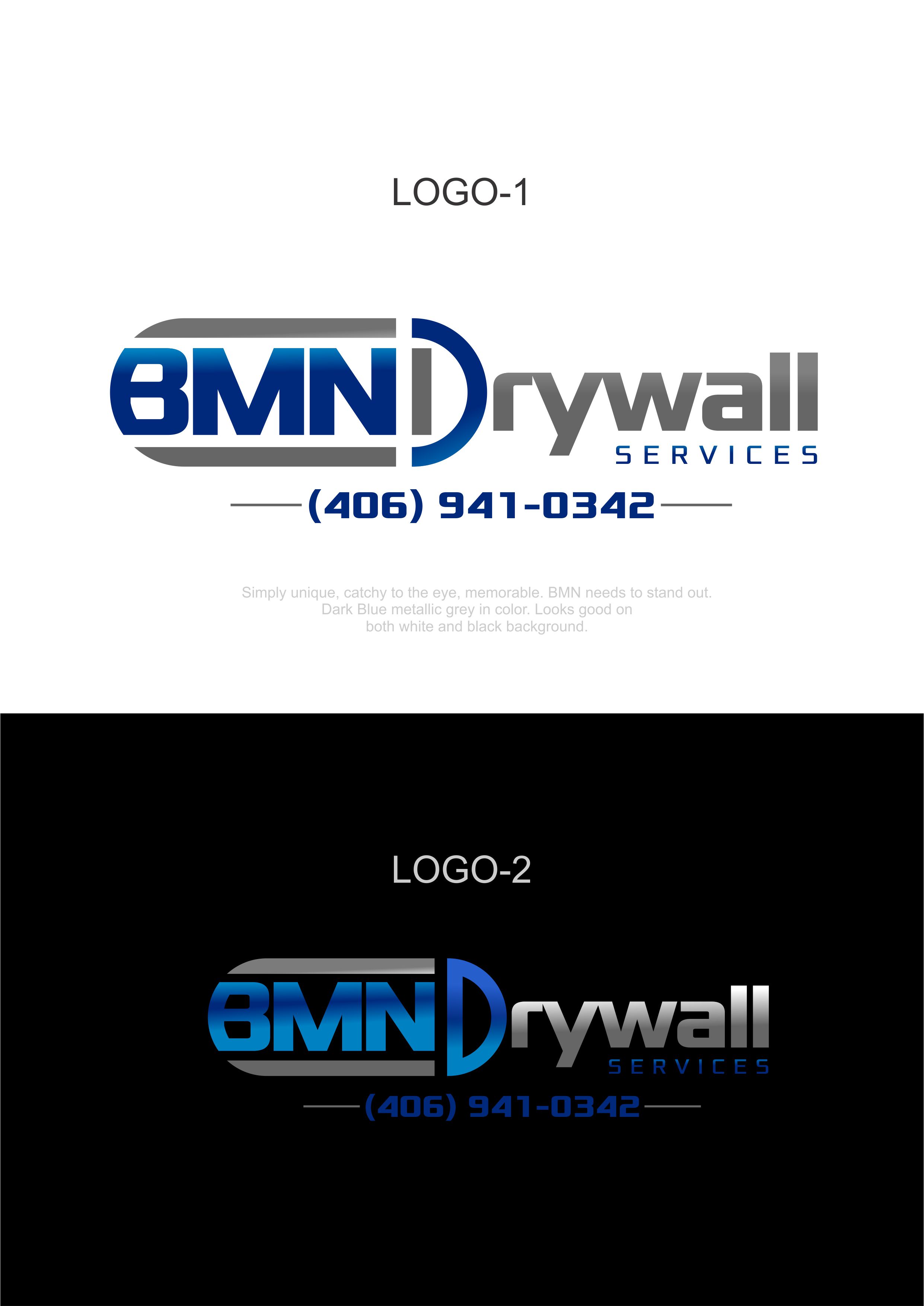 Logo Design by alok bhopatkar for BMN Drywall Services | Design #27236832