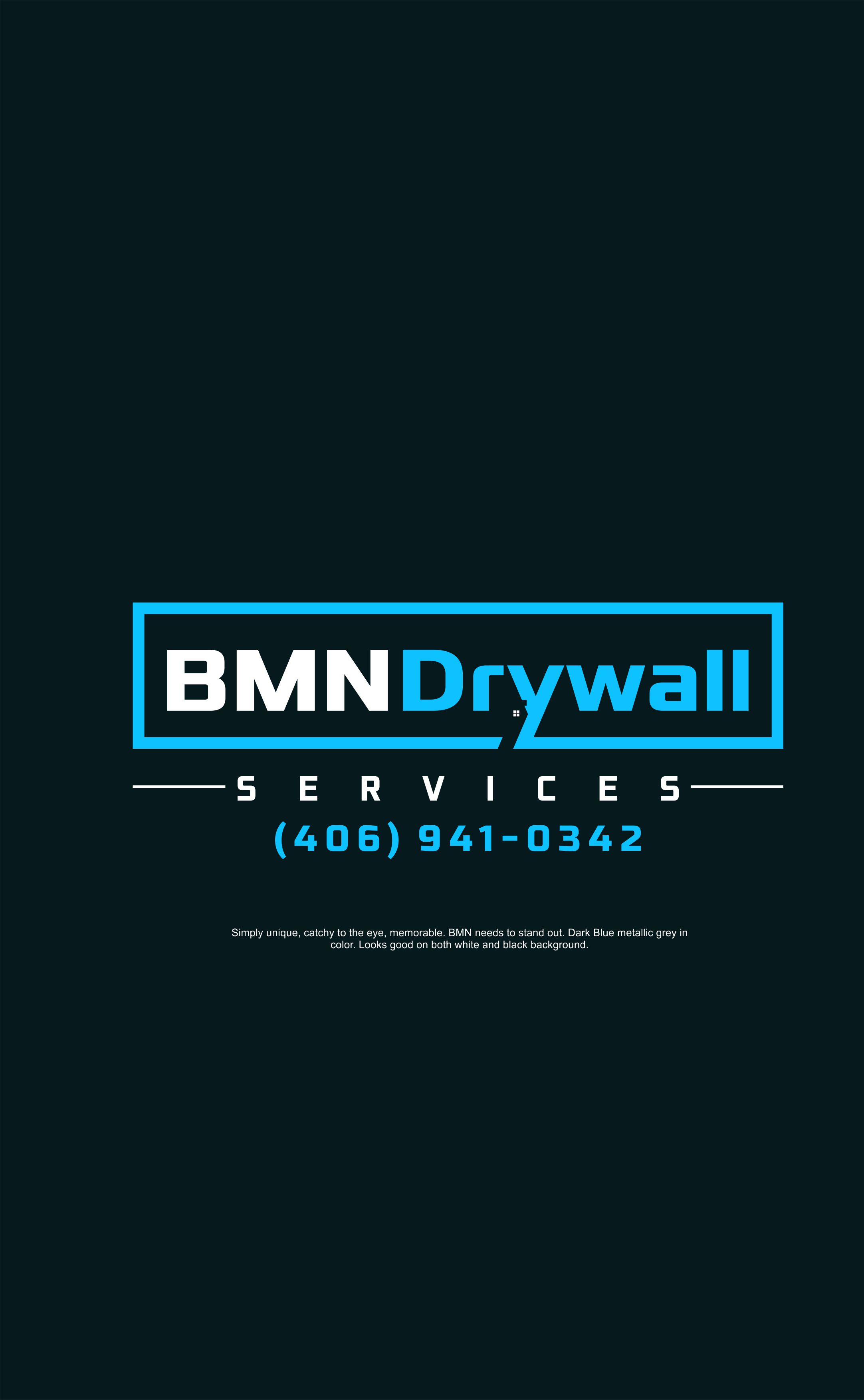Logo Design by alok bhopatkar for BMN Drywall Services | Design #27255682