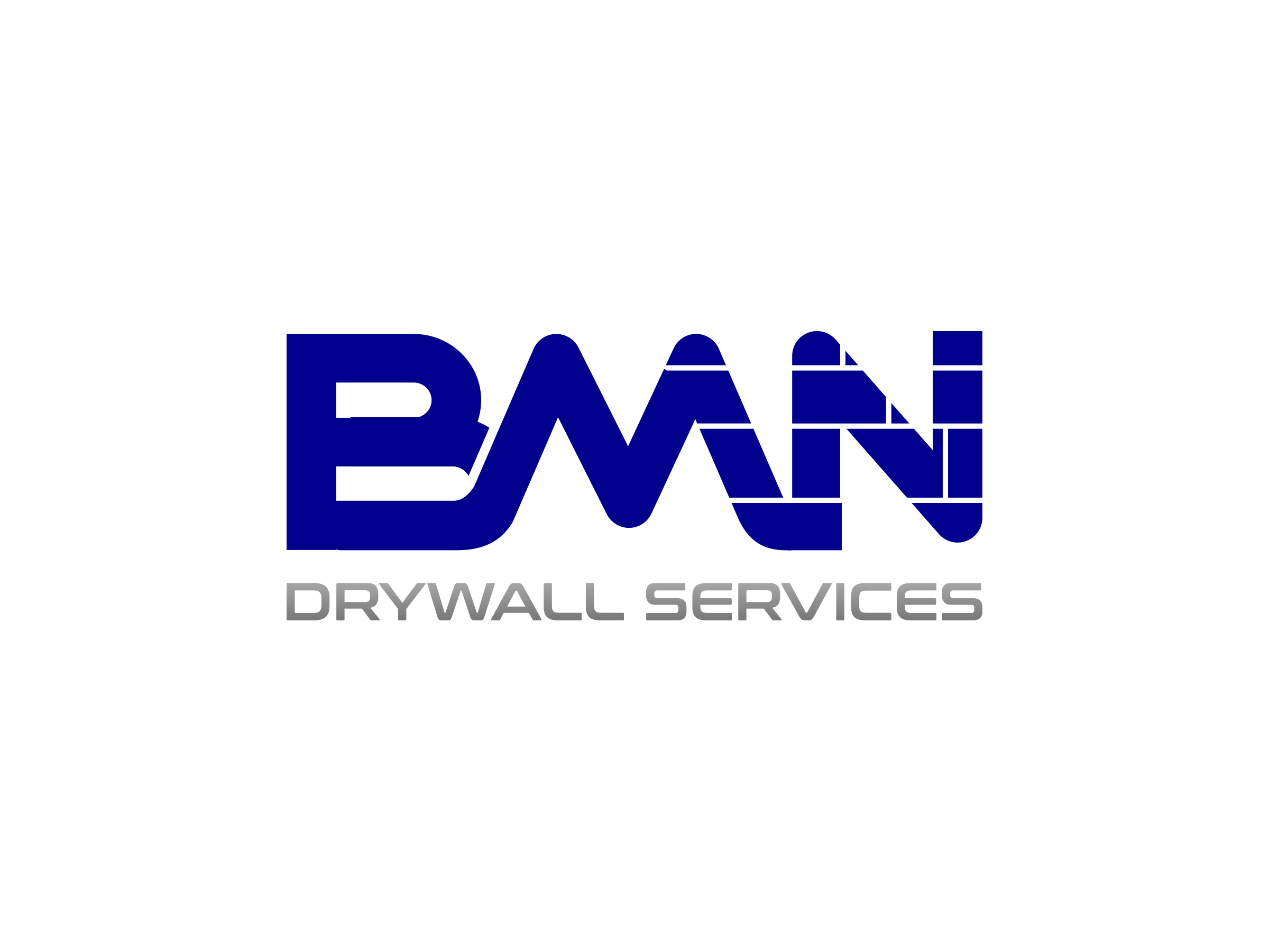 Logo Design by Logooos for BMN Drywall Services | Design #27220327