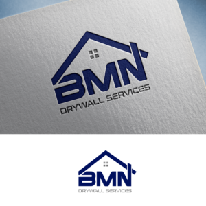 Logo Design by Logooos for BMN Drywall Services | Design: #27237291