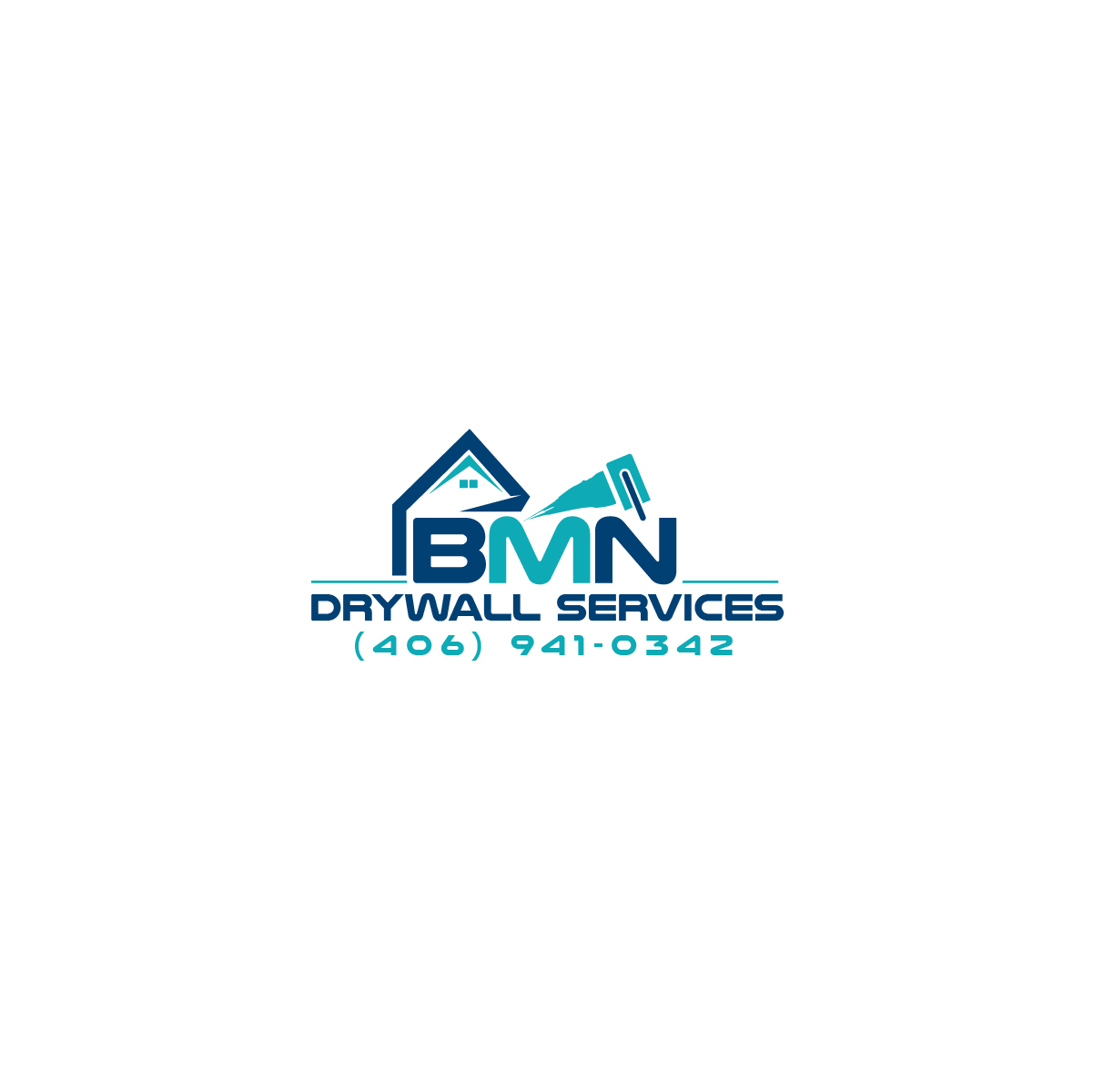 Diseño de Logo por Deziners Zone para BMN Drywall Services | Diseño #27212256