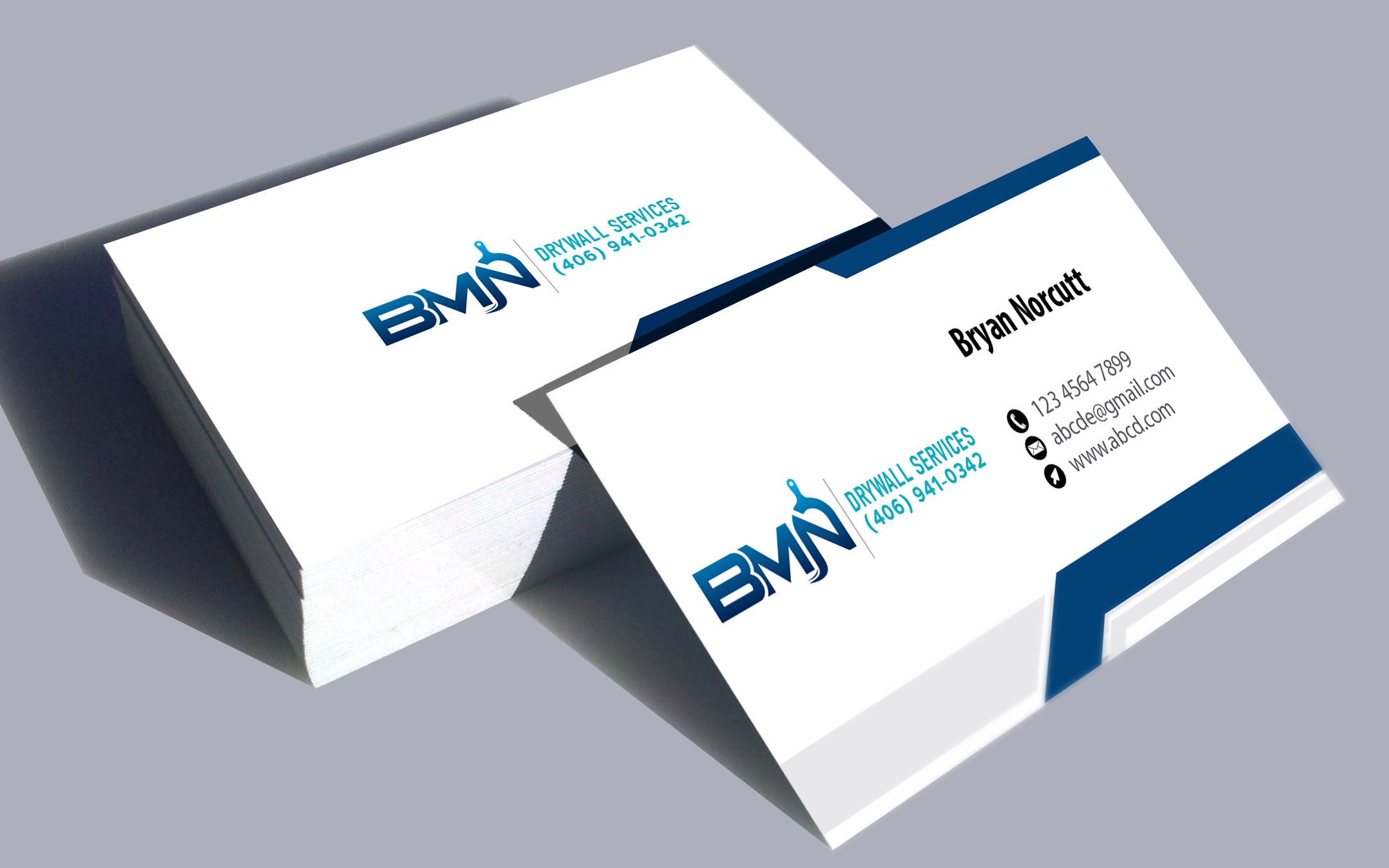 Design de Logo par Deziners Zone pour BMN Drywall Services | Design #27212257