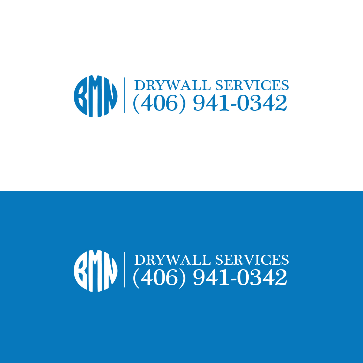 Logo Design by Creative Jiniya for BMN Drywall Services | Design #27236558