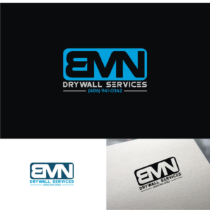 Logo-Design von e-graphics für BMN Drywall Services | Design: #27228318