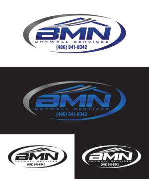 Logo Design by TrisDesign for BMN Drywall Services | Design: #27277563
