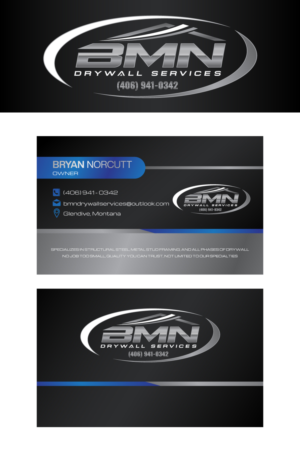 Logo Design by TrisDesign for BMN Drywall Services | Design: #27315231