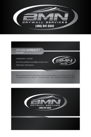 Logo Design by TrisDesign for BMN Drywall Services | Design: #27325367