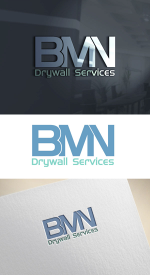 Logo Design by AB design ..... for BMN Drywall Services | Design: #27209590