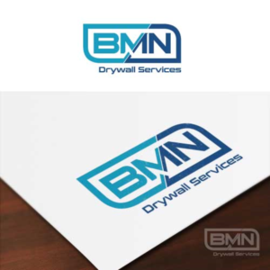 Logo Design by abbygraphic for BMN Drywall Services | Design: #27209857
