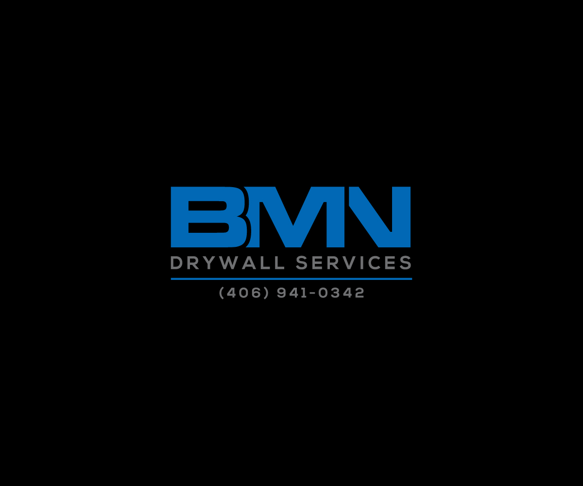 Logo Design by step forward 2 for BMN Drywall Services | Design #27215325
