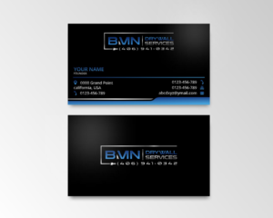 Logo Design by 92logo for BMN Drywall Services | Design: #27250406