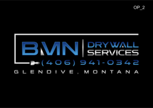 Logo Design by 92logo for BMN Drywall Services | Design: #27342975