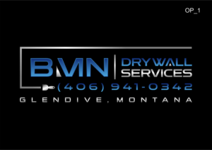 Logo Design by 92logo for BMN Drywall Services | Design: #27342976