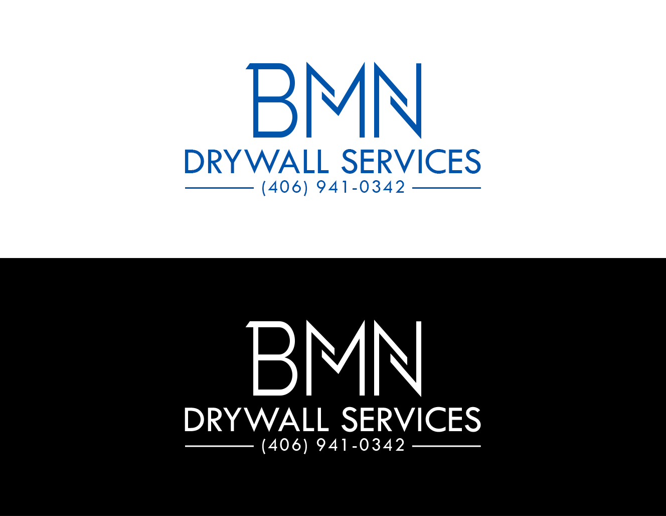 Logo Design by Soonia for BMN Drywall Services | Design #27212474
