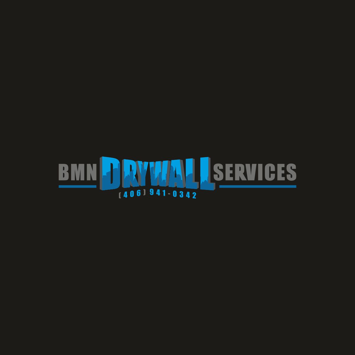 Logo Design by Ashani Bhattacharya for BMN Drywall Services | Design #27212480