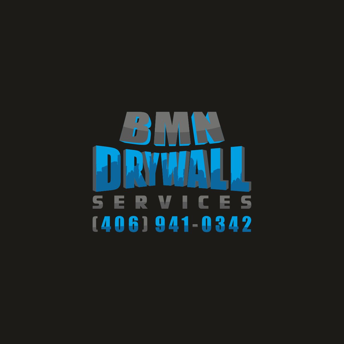 Logo Design by Ashani Bhattacharya for BMN Drywall Services | Design #27214037