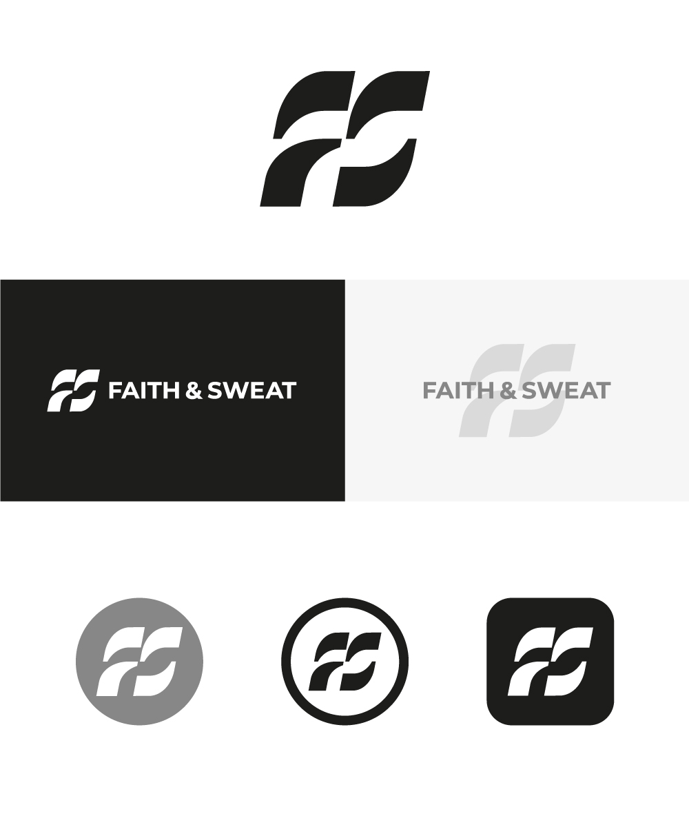 Logo Design by lionx for Faith & Sweat | Design #27219202