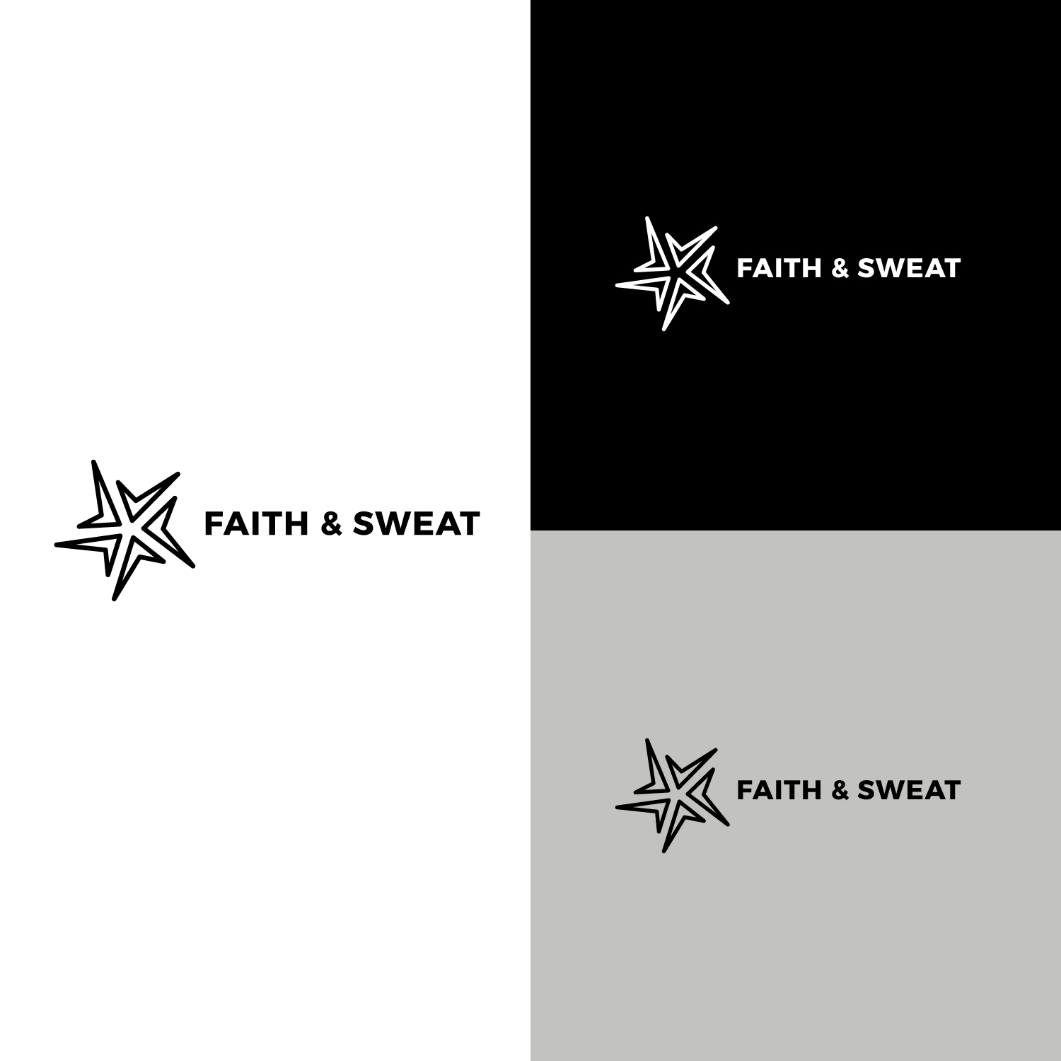 Logo Design by LAXMI DESIGNHUB for Faith & Sweat | Design #27211199