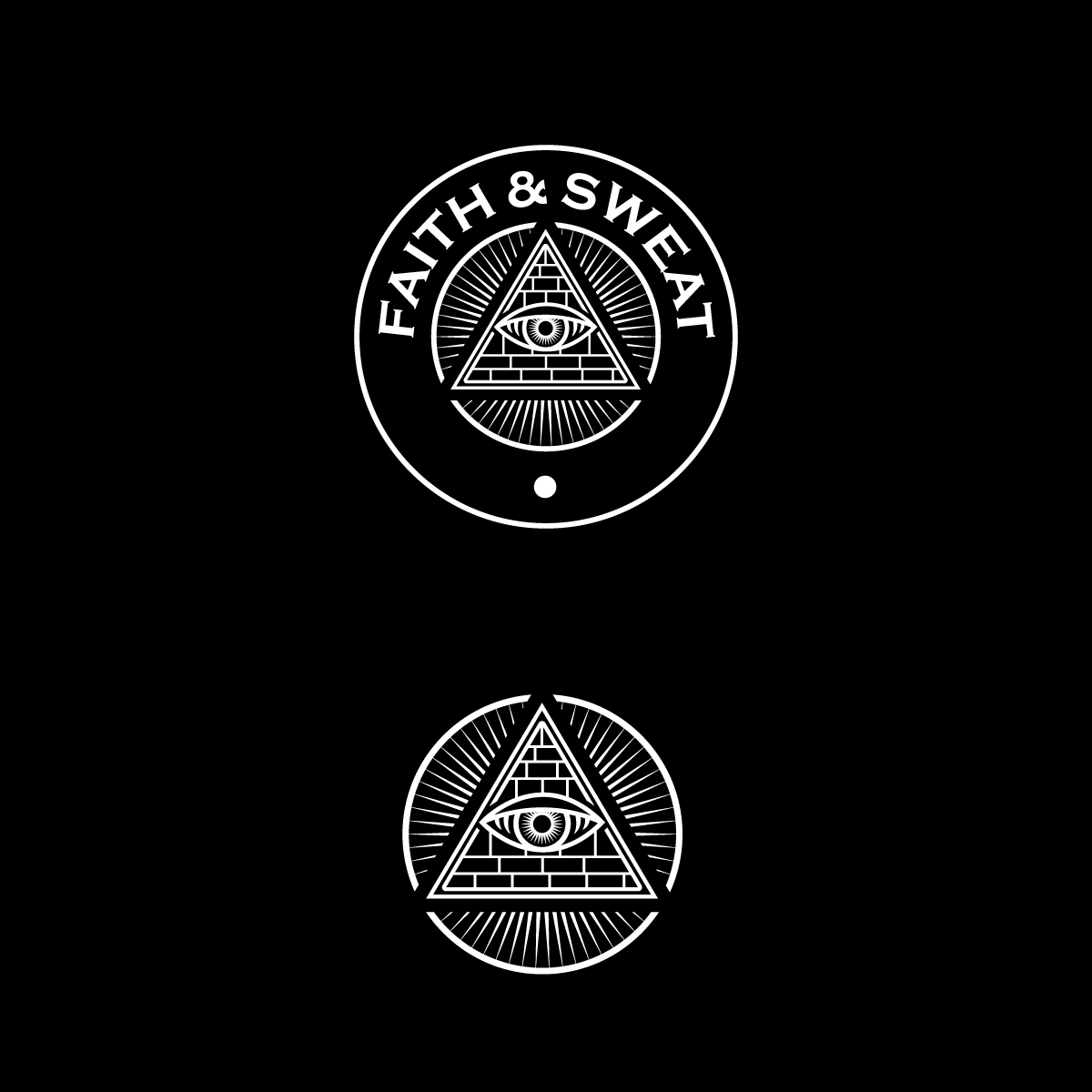 Logo Design by Graphic Bricks for Faith & Sweat | Design #27212846