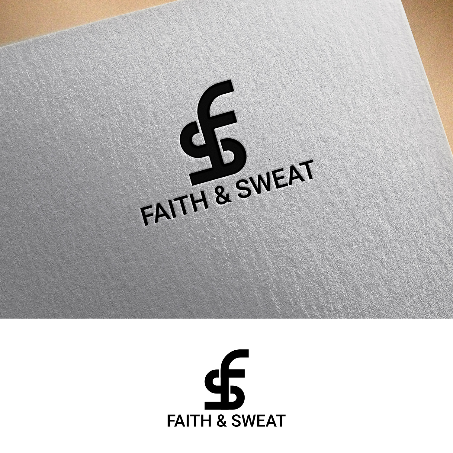 Logo-Design von DesignDUO für Faith & Sweat | Design #27222130