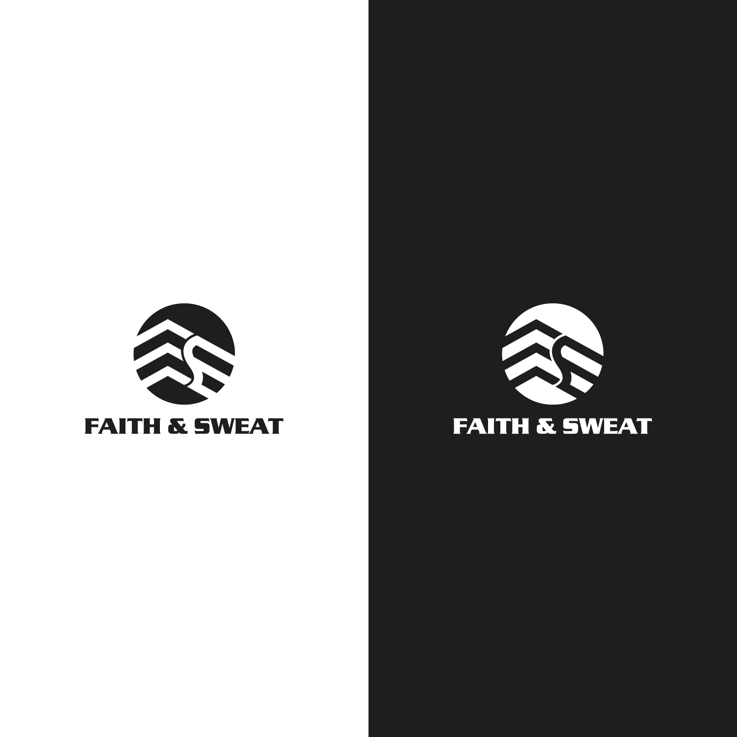 Logo Design by 4tech services for Faith & Sweat | Design #27225050