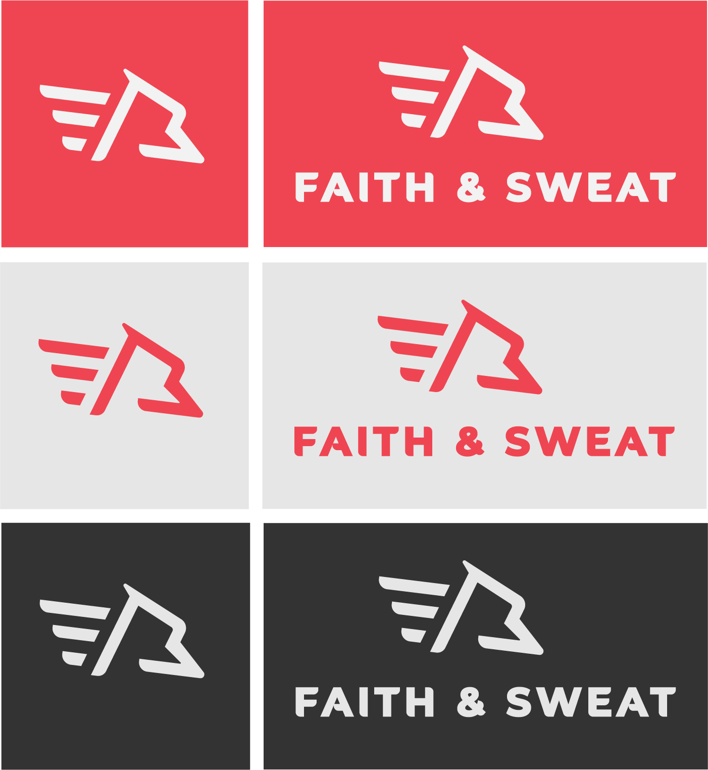 Logo Design by joseapedro96 for Faith & Sweat | Design #27225533