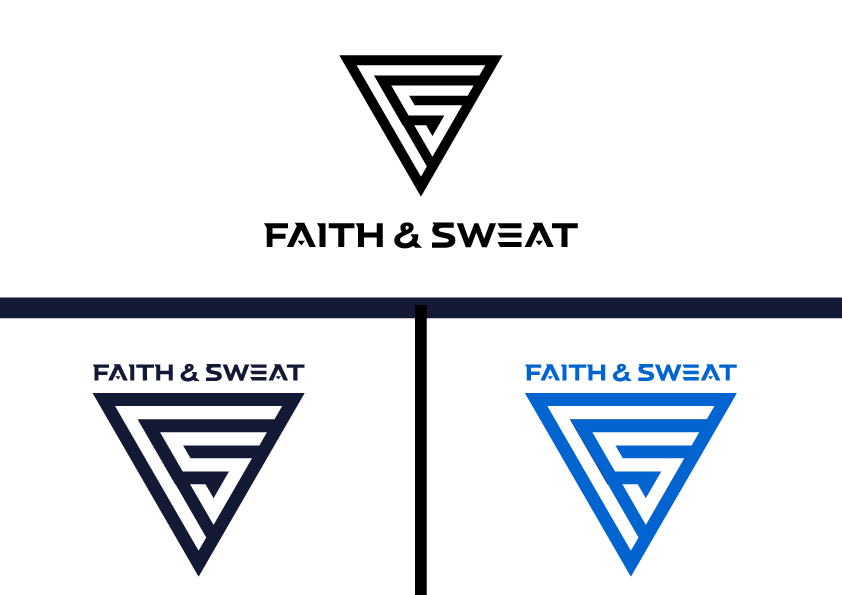 Logo Design by ompratapsinha 2 for Faith & Sweat | Design #27239832