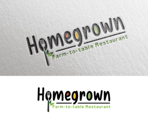Homegrown | Logo Design by Dot Design 3