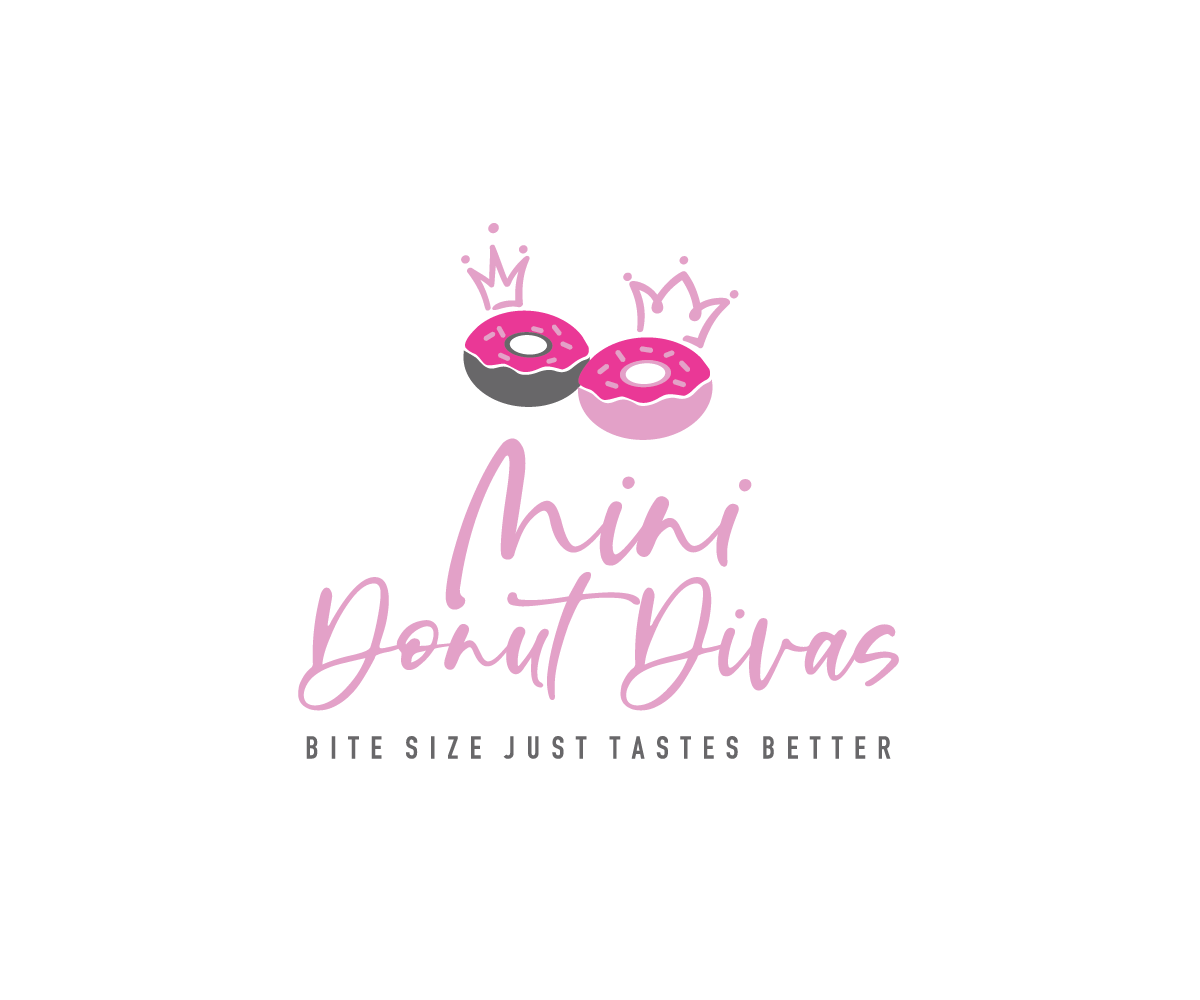 Logo Design by Ai for Mini Donut Divas  | Design #27233170