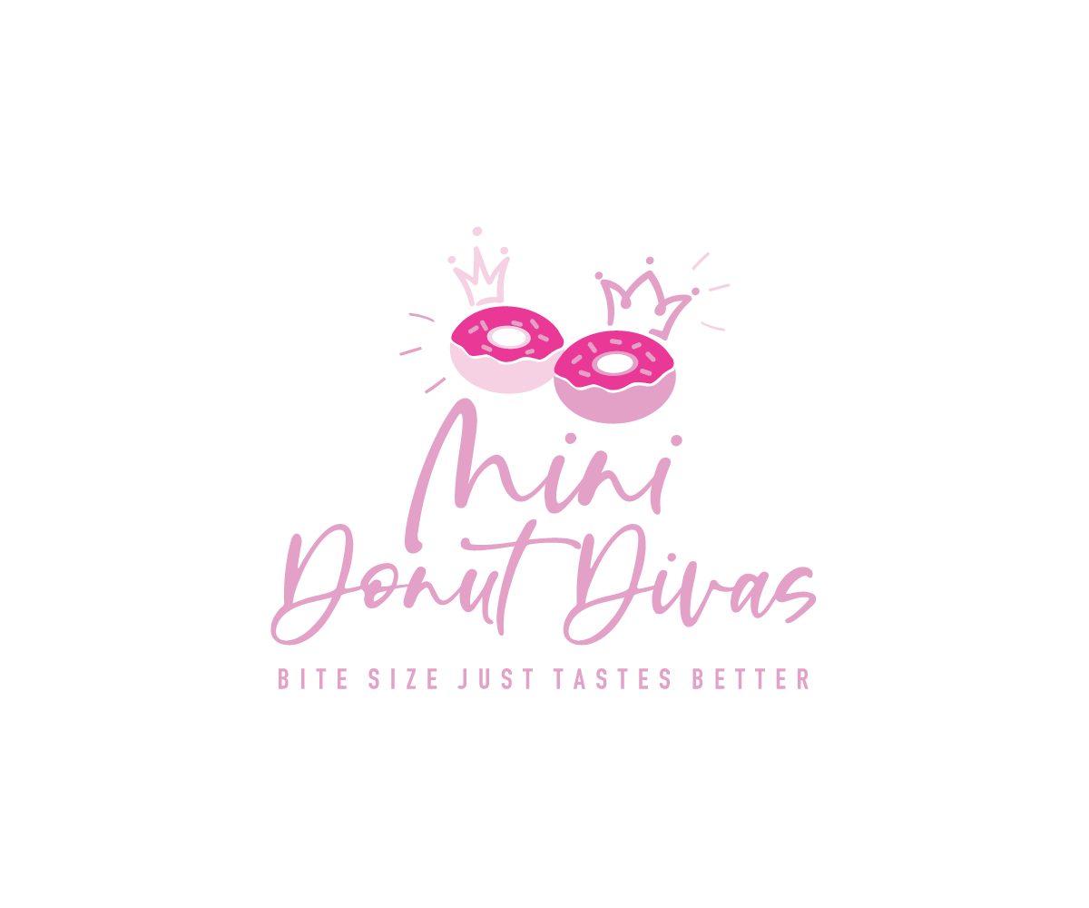 Logo Design by Ai for Mini Donut Divas  | Design #27233213
