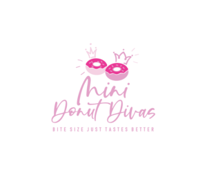 Logo Design by Ai for Mini Donut Divas  | Design: #27233213