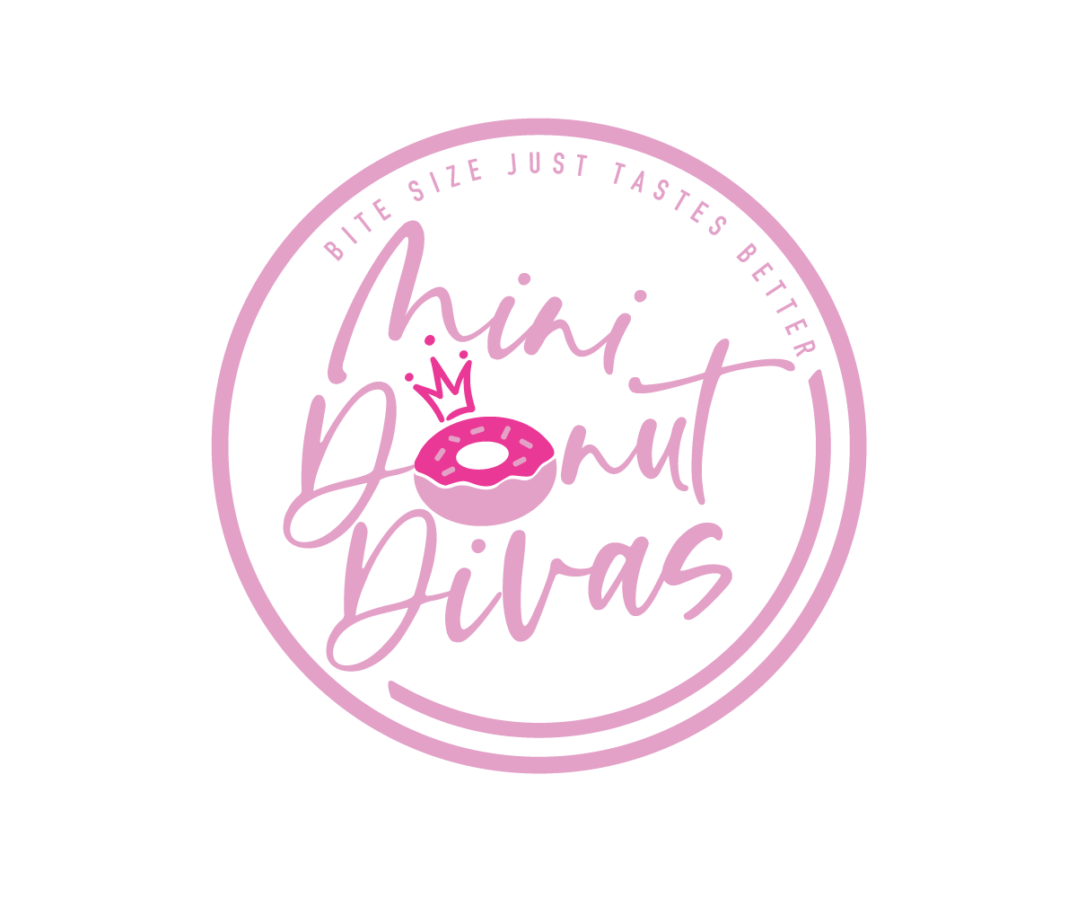 Logo Design by Ai for Mini Donut Divas  | Design #27241246
