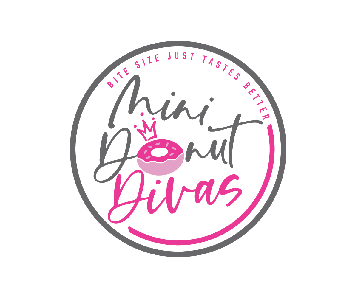 Logo Design by Ai for Mini Donut Divas  | Design #27241674
