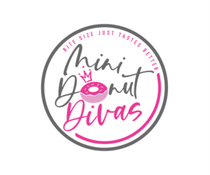 Logo Design by Ai for Mini Donut Divas  | Design: #27241674