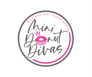 Logo Design by Ai for Mini Donut Divas  | Design: #27241770