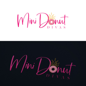 Logo Design by Th3o for Mini Donut Divas  | Design: #27214637