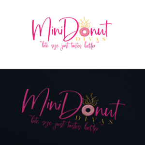 Logo Design by Th3o for Mini Donut Divas  | Design: #27215558
