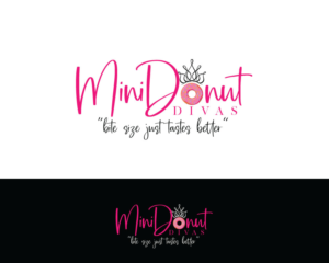Logo Design by Th3o for Mini Donut Divas  | Design: #27218867