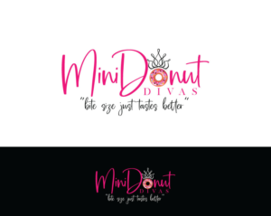 Logo Design by Th3o for Mini Donut Divas  | Design: #27218868