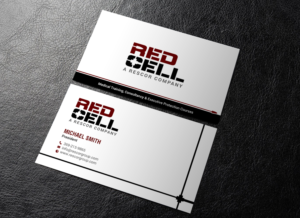 RED CELL (Business Card for Training Company) | Business Card Design by chandrayaan.creative